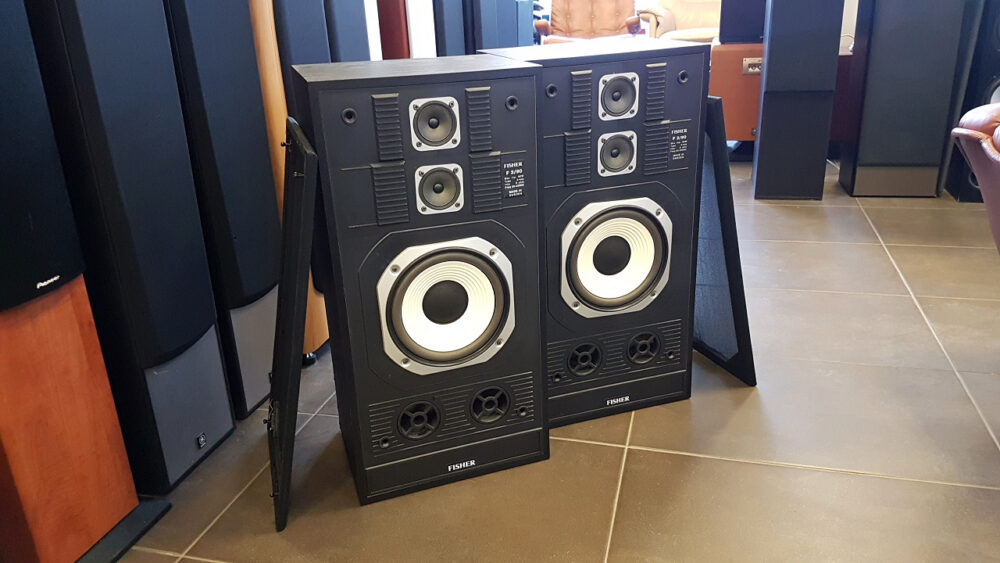 Ретро колонки Fisher F3/90