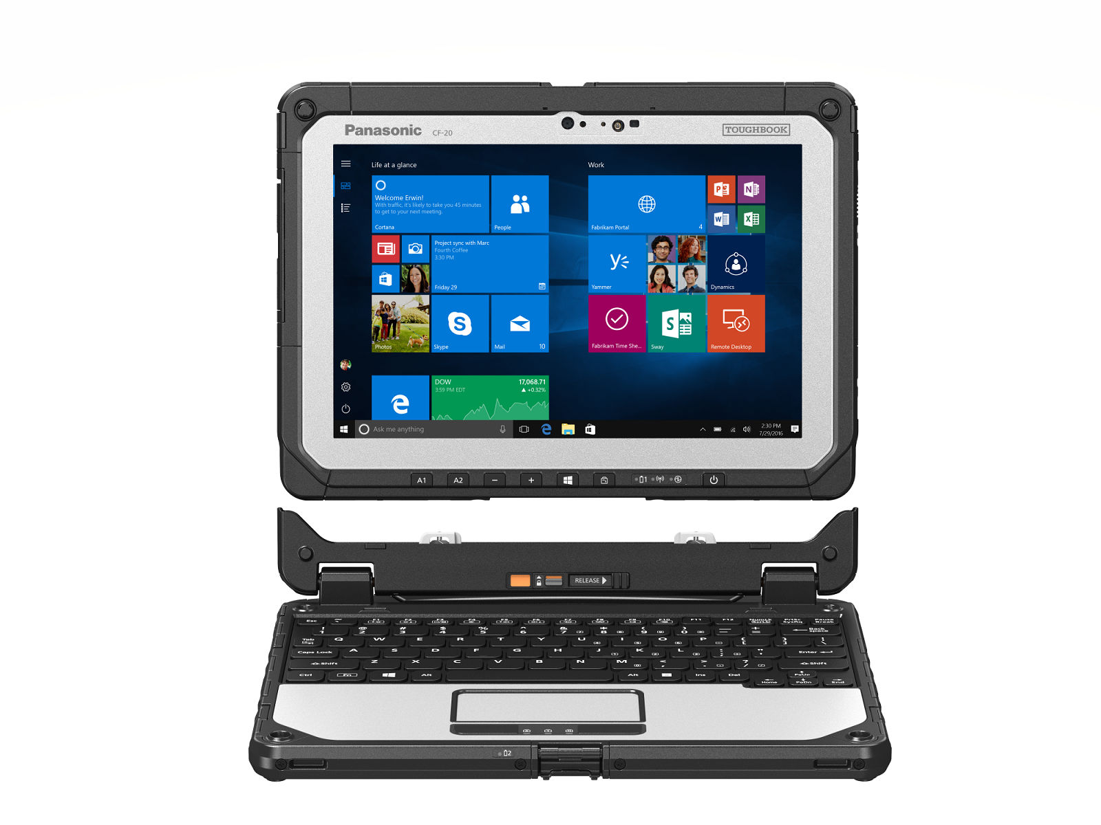 Panasonic Toughbook CF-20 2 in 1